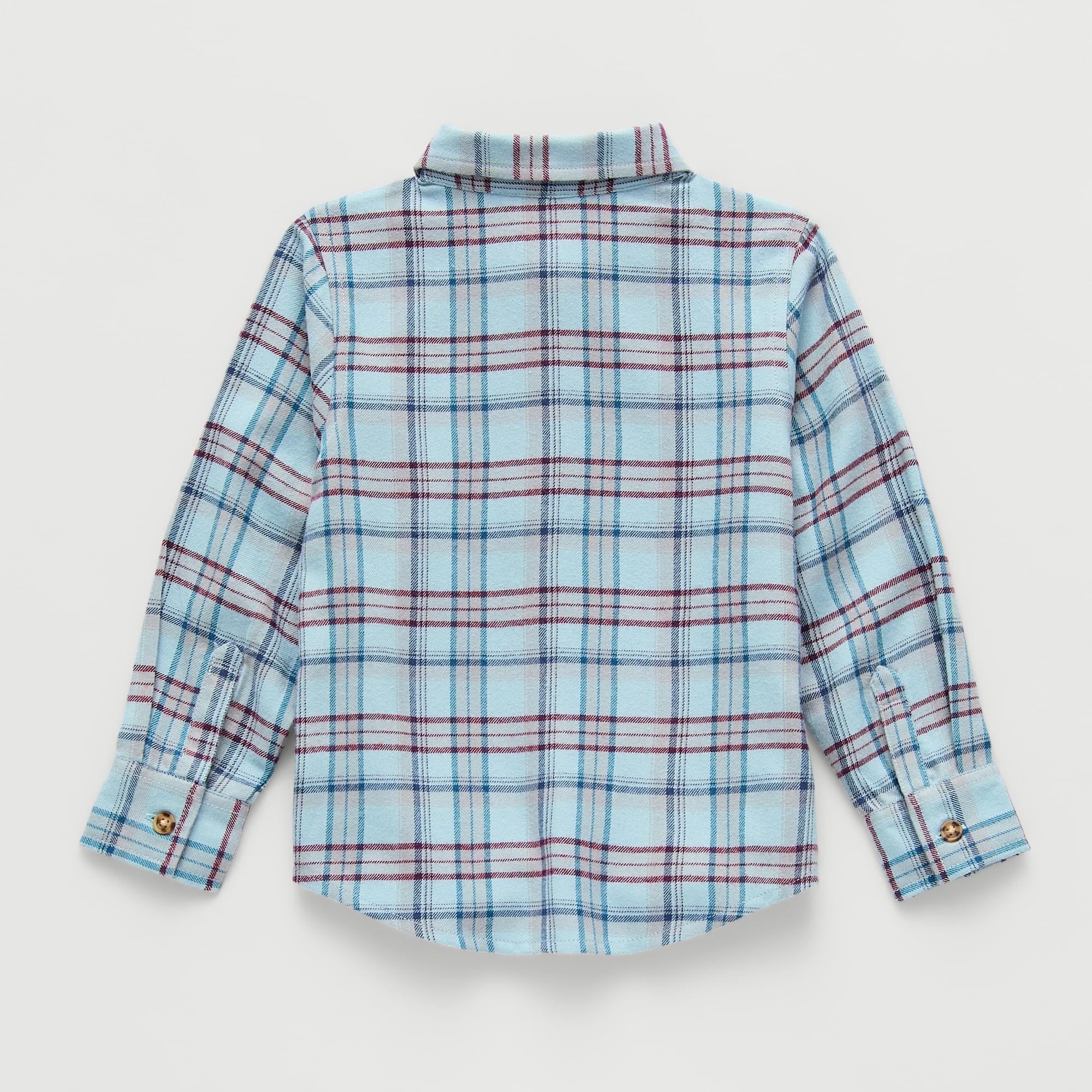 Okie Dokie Toddler & Little Boys Long Sleeve Regular Fit Flannel Shirt