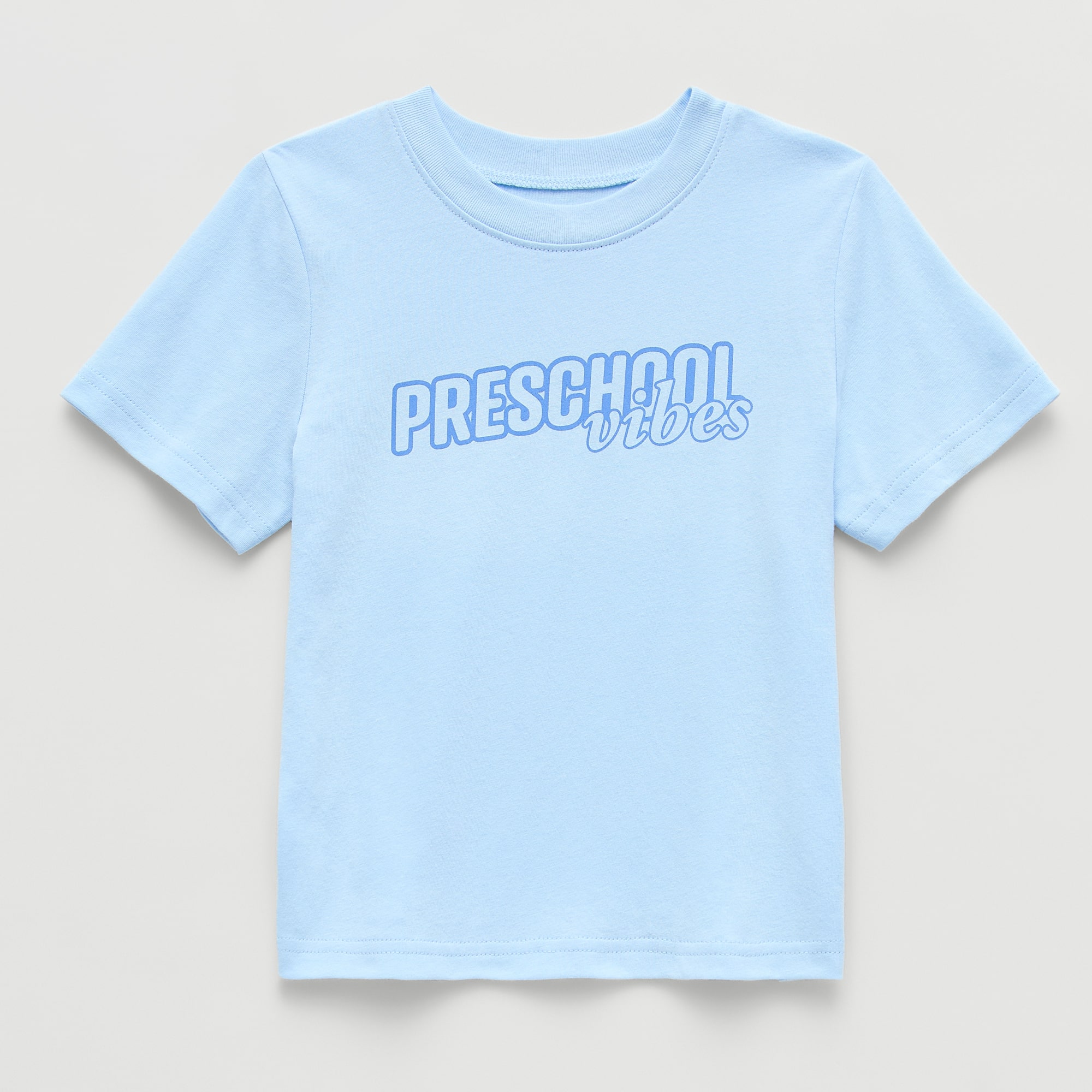 Okie Dokie Toddler & Little Boys Crew Neck Short Sleeve Classic Fit Graphic T-Shirt