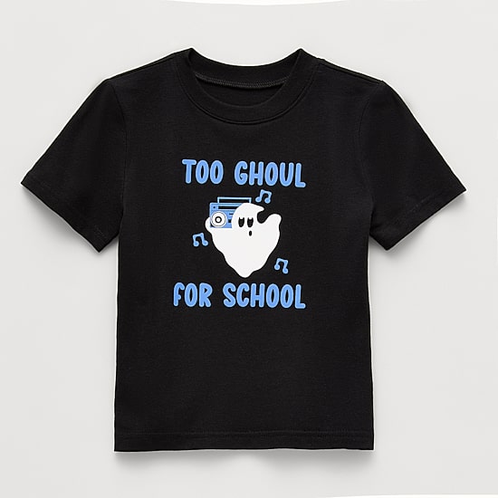 Okie Dokie Toddler & Little Boys Round Neck Short Sleeve Regular Fit Graphic T-Shirt