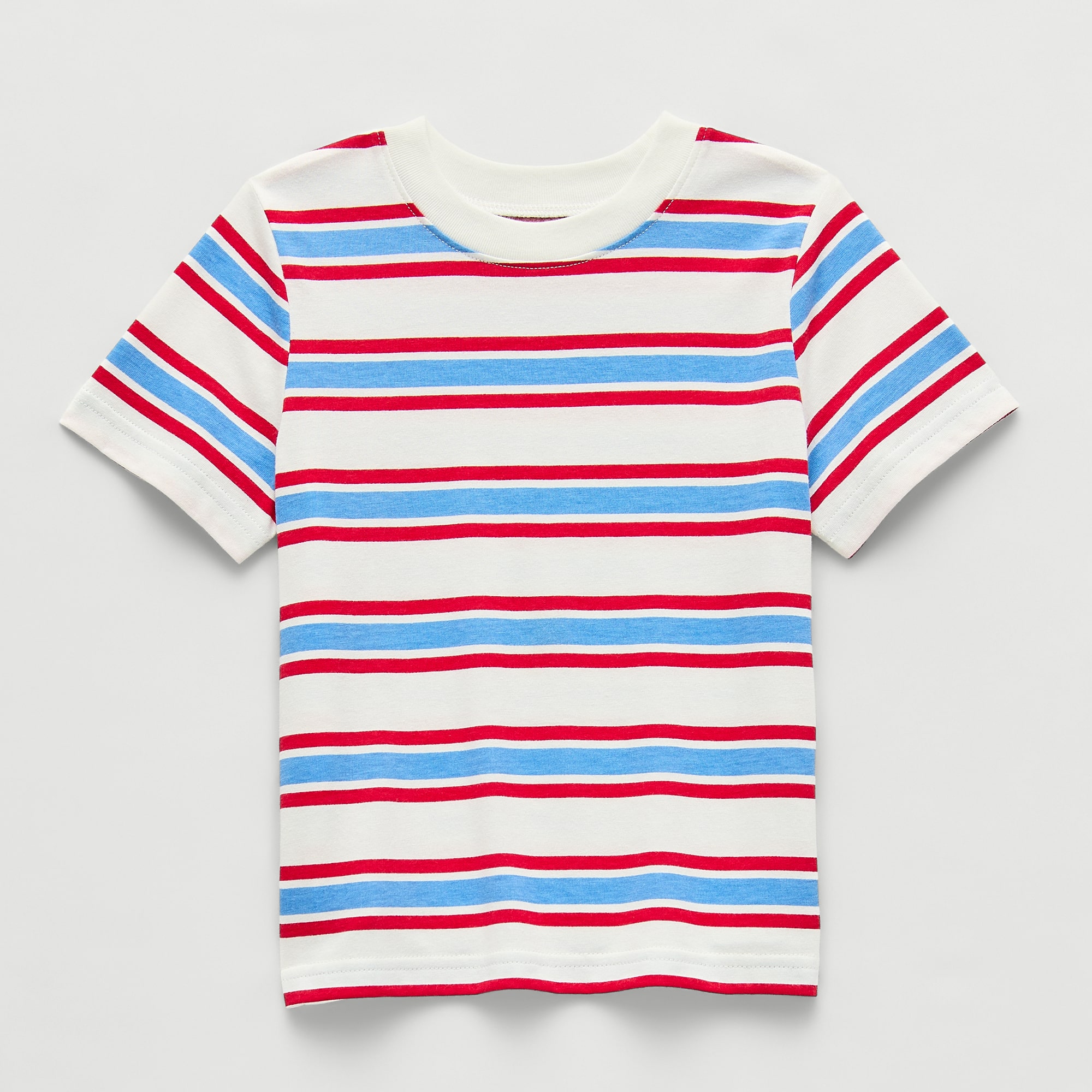 Okie Dokie Toddler & Little Boys Round Neck Short Sleeve T-Shirt