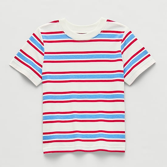 Okie Dokie Toddler & Little Boys Round Neck Short Sleeve T-Shirt