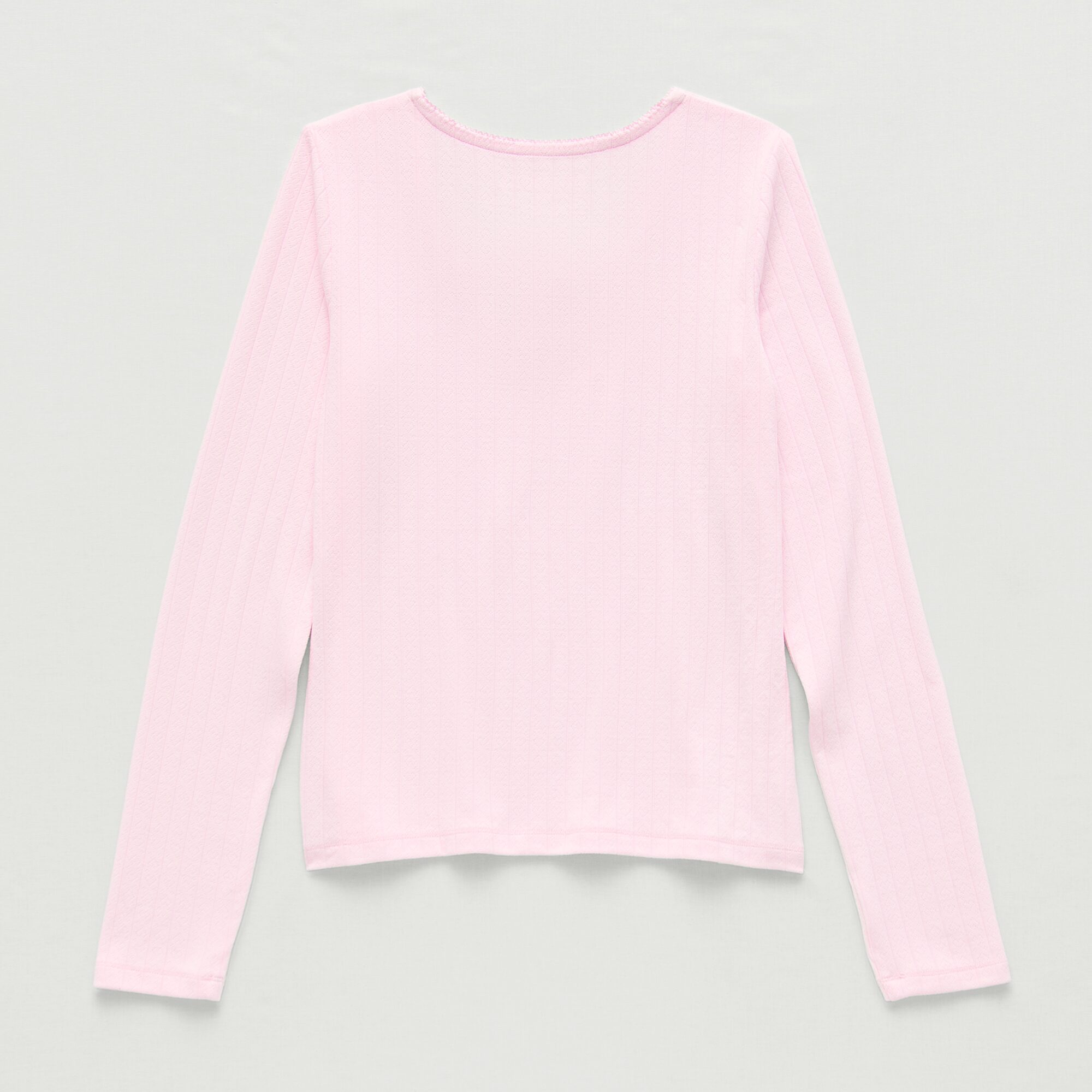 Thereabouts Little & Big Kid Girls Square Neck Long Sleeve T-Shirt
