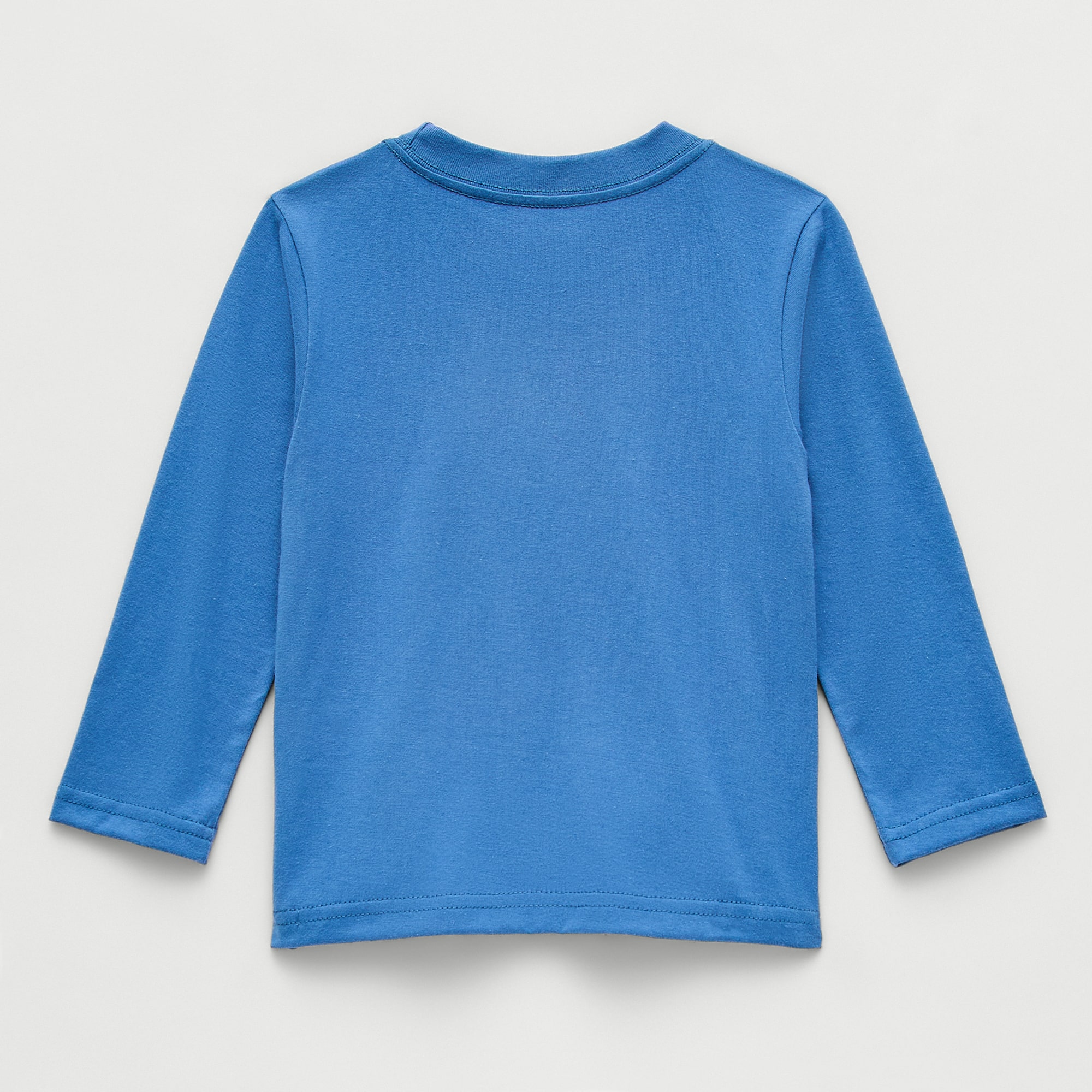Toddler Boys Crew Neck Long Sleeve Regular Fit Mickey Mouse Graphic T-Shirt