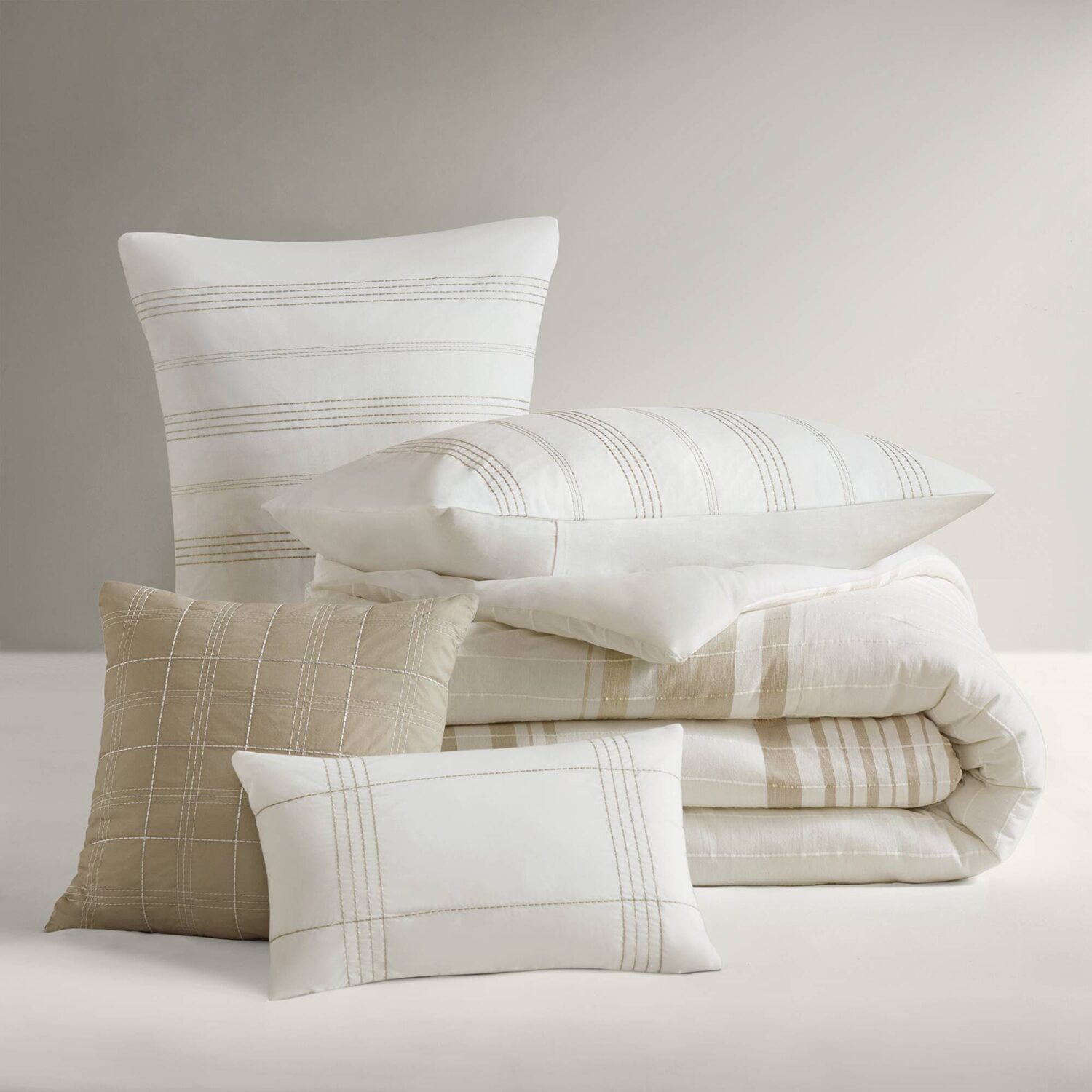 Harbor House Morgan Cotton Jaquard 5-pc. Duvet Cover Set