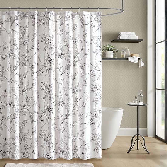 Laura Ashley Branch Toile Shower Curtain