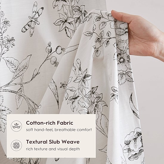 Laura Ashley Branch Toile Shower Curtain