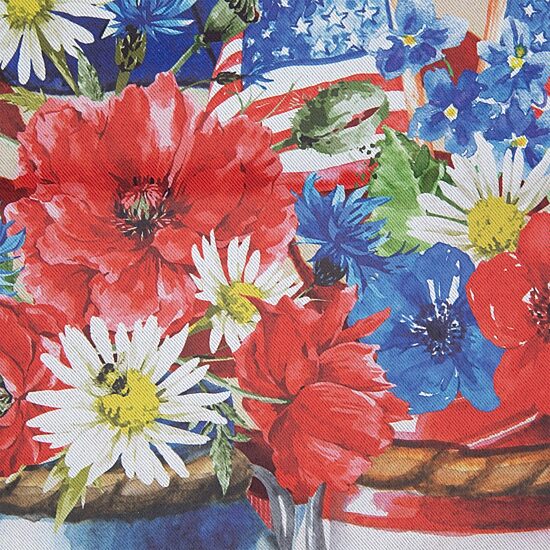Northlight 28" Stars And Stripes Flower Bouquets Outdoor Flags