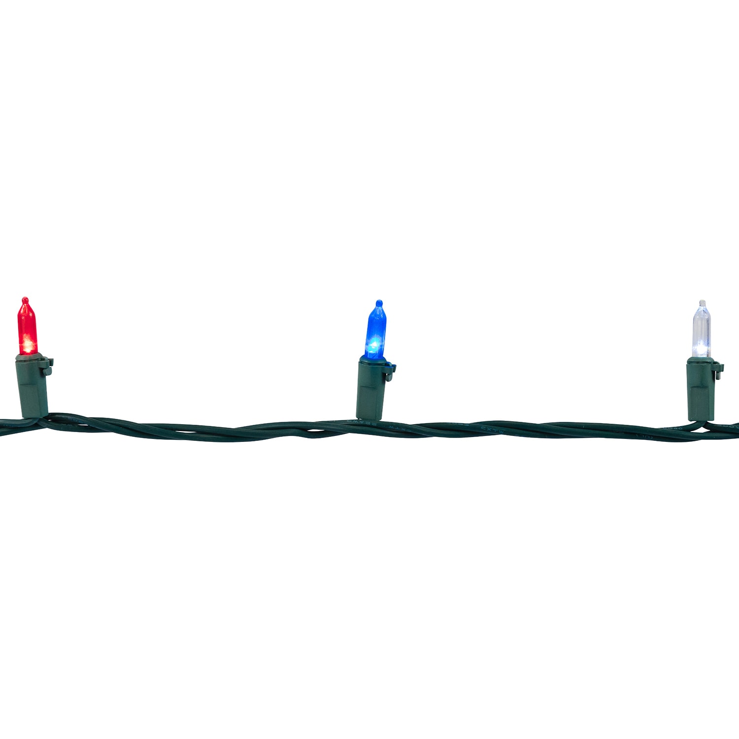 Northlight 32.75ft Led Mini- Red White And Blue String Lights