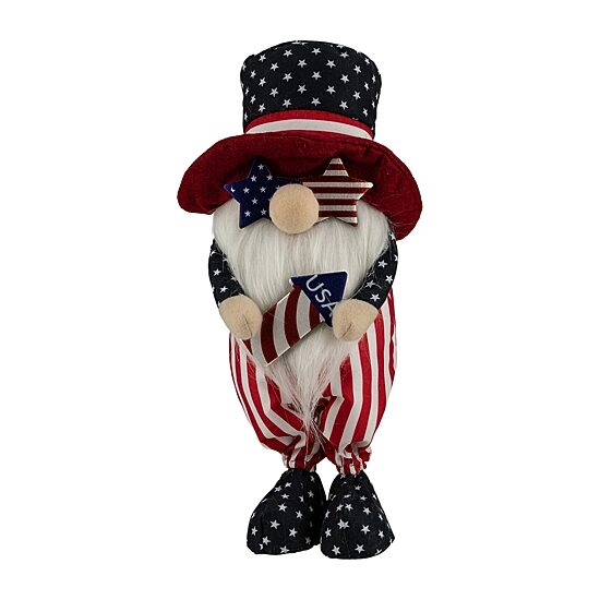 Northlight 12.25" In Top Hat Holding Rocket Gnome