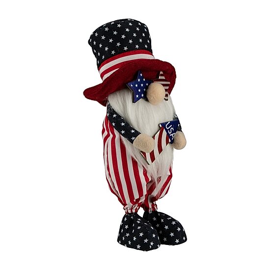 Northlight 12.25" In Top Hat Holding Rocket Gnome