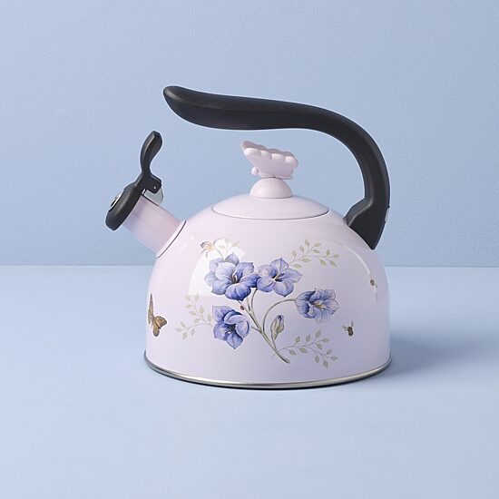Lenox Butterfly Meadow Colors Tea Kettle
