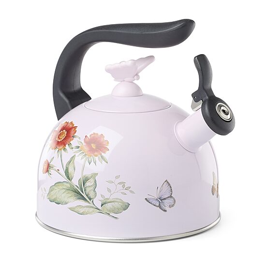 Lenox Butterfly Meadow Colors Tea Kettle