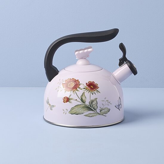 Lenox Butterfly Meadow Colors Tea Kettle