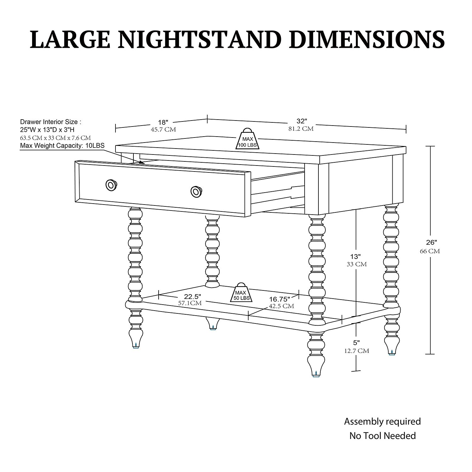 Madison Park Signature Beckett Nightstand