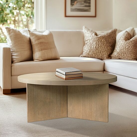Martha Stewart Sadie Round Coffee table