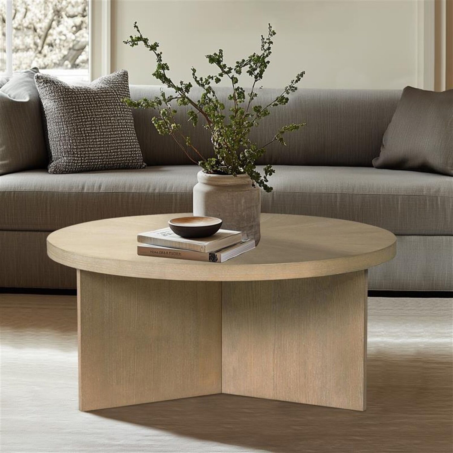 Martha Stewart Martha Stewart Sadie Round Coffee Table Coffee Table