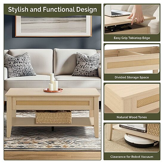 INK+IVY Lennox Coffee Table