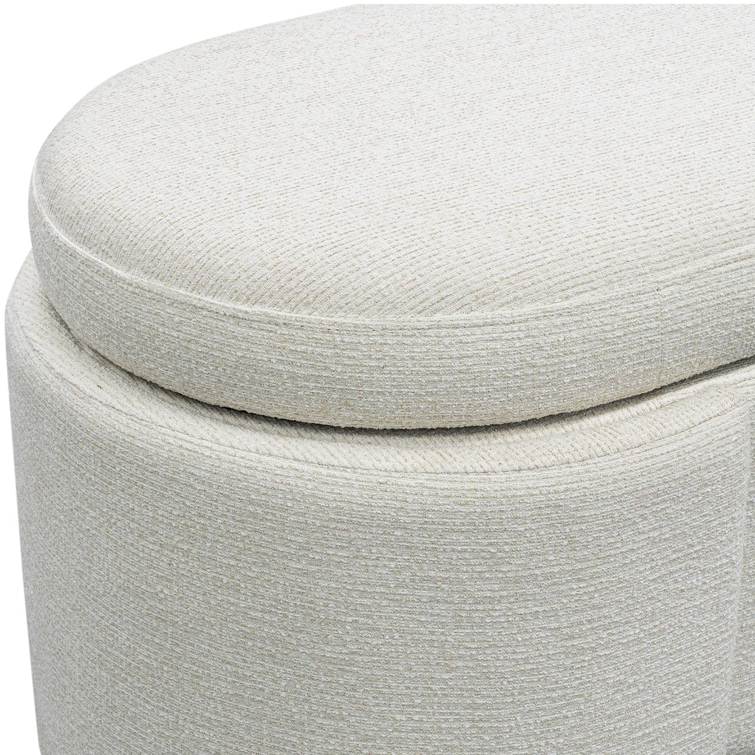 Martha Stewart Leslie Storage Bench in Ivory