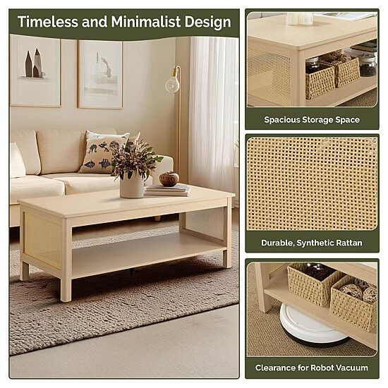 INK+IVY Ashlyn Coffee Table