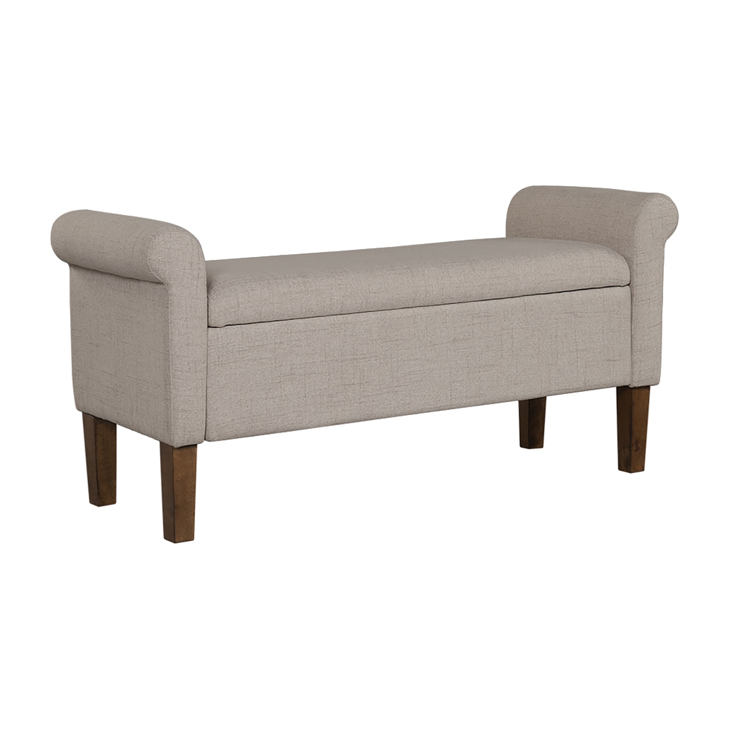 510 Design Aubrey Storage Bench in Cream