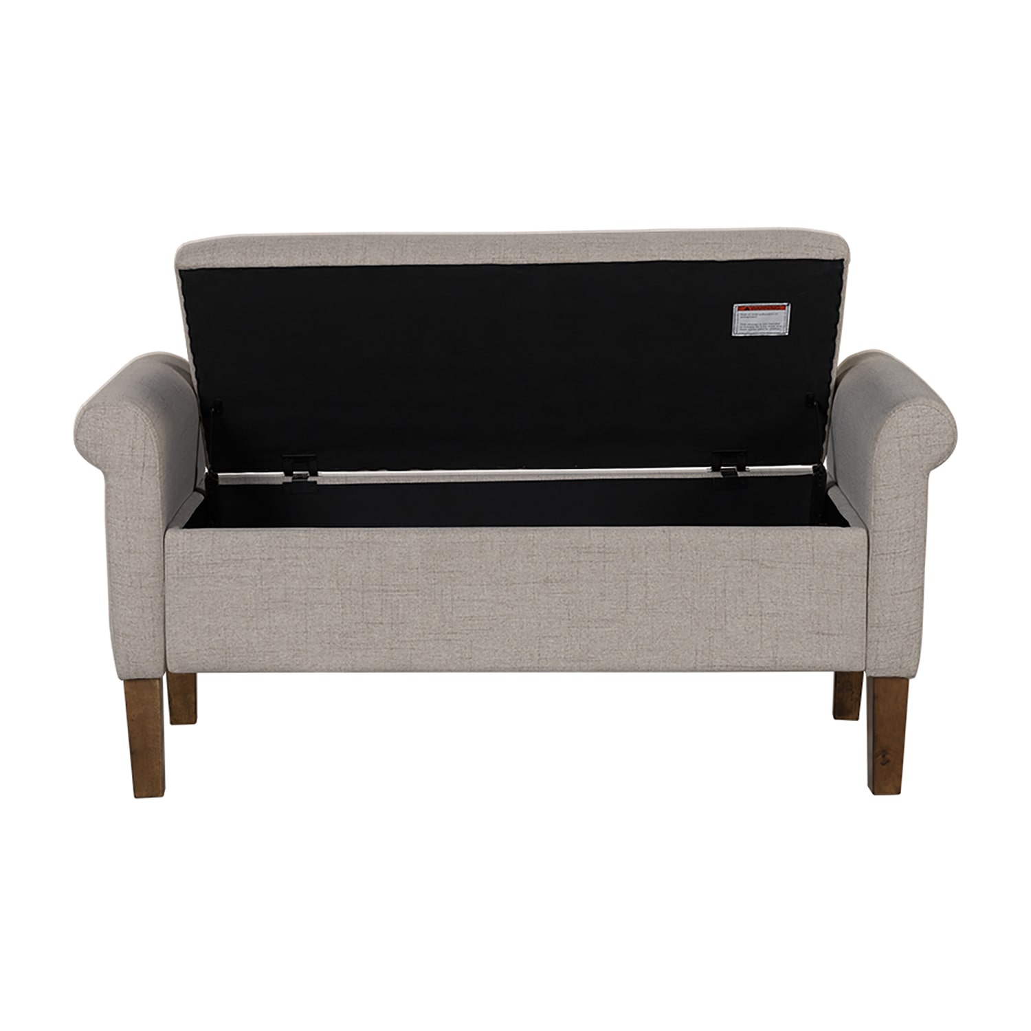 510 Design Aubrey Storage Bench in Cream
