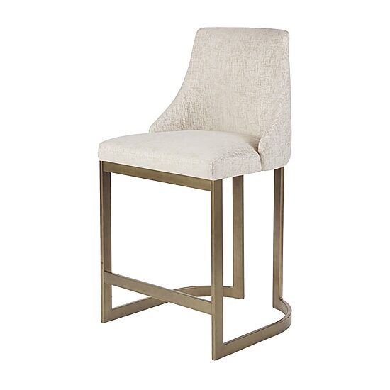 Madison Park Robertson Counter Stool in Cream