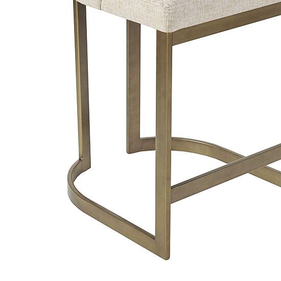 Madison Park Robertson Counter Stool in Cream