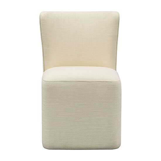 Madison Park Vela Dining Chair in Cream