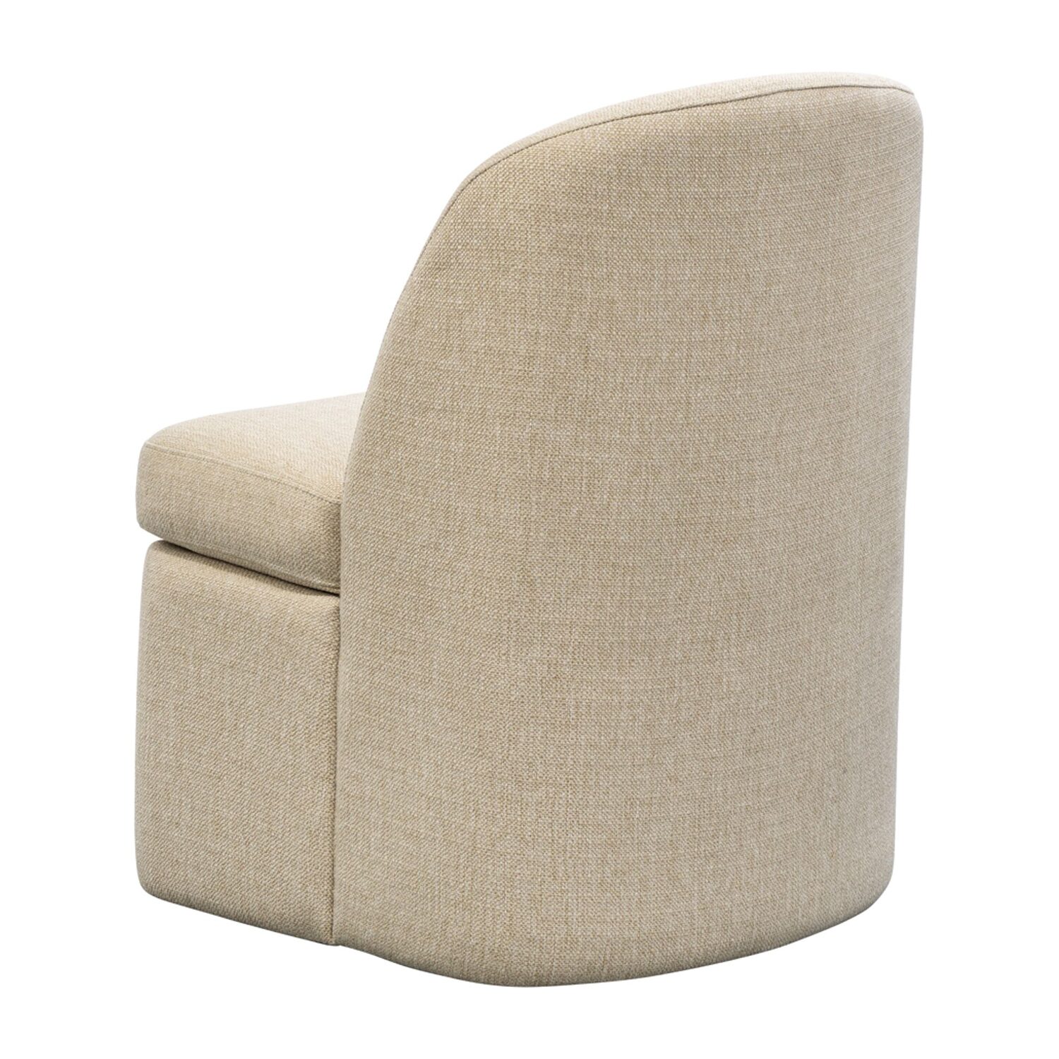 INK+IVY Ink+Ivy Lyra Dining Chair With Castors Upholstered Dining Chair