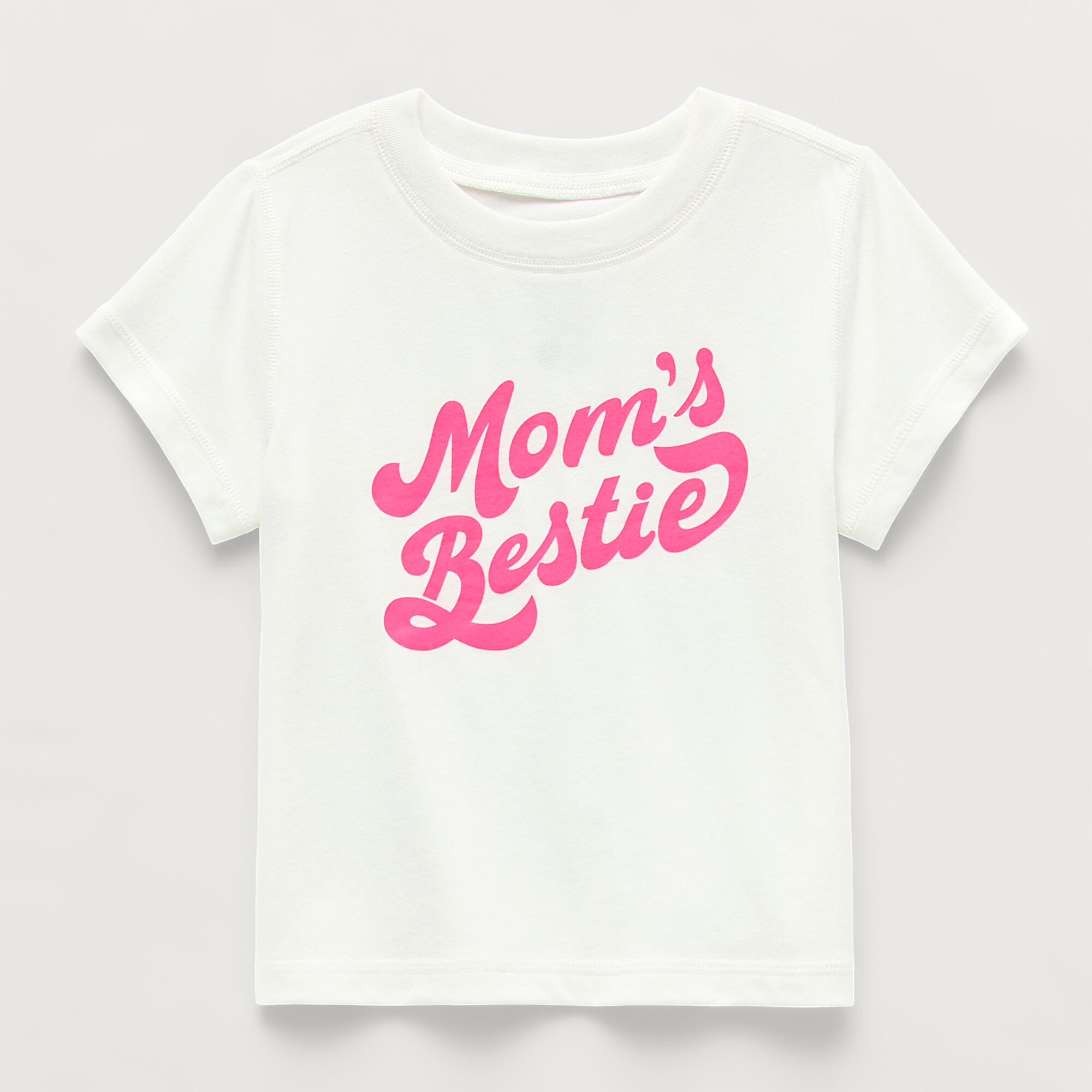 Okie Dokie Toddler Girls Easy-on + Easy-off Sensory Friendly Round Neck Short Sleeve Adaptive Regular Fit Graphic T-Shirt