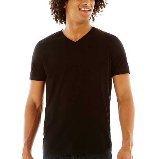 Arizona Mens V Neck Short Sleeve T-Shirt