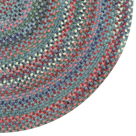 Capel Inc. American Traditions Braided Wool 7'X7' Indoor Round Area Rug