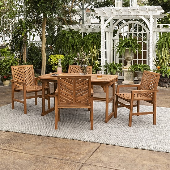 Vincent Collection 5-Piece Patio Dining Set