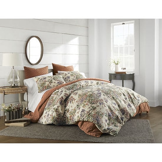 Linden Street Hazel 3-pc. Floral Comforter Set