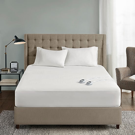 Serta® Waterproof Heated Electric Mattress Pad