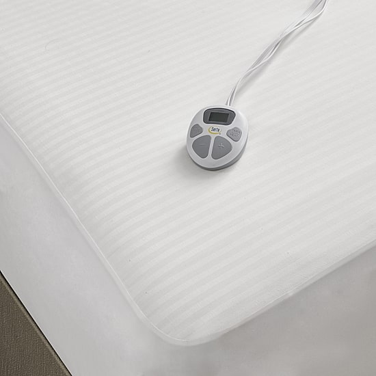 Serta® Waterproof Heated Electric Mattress Pad