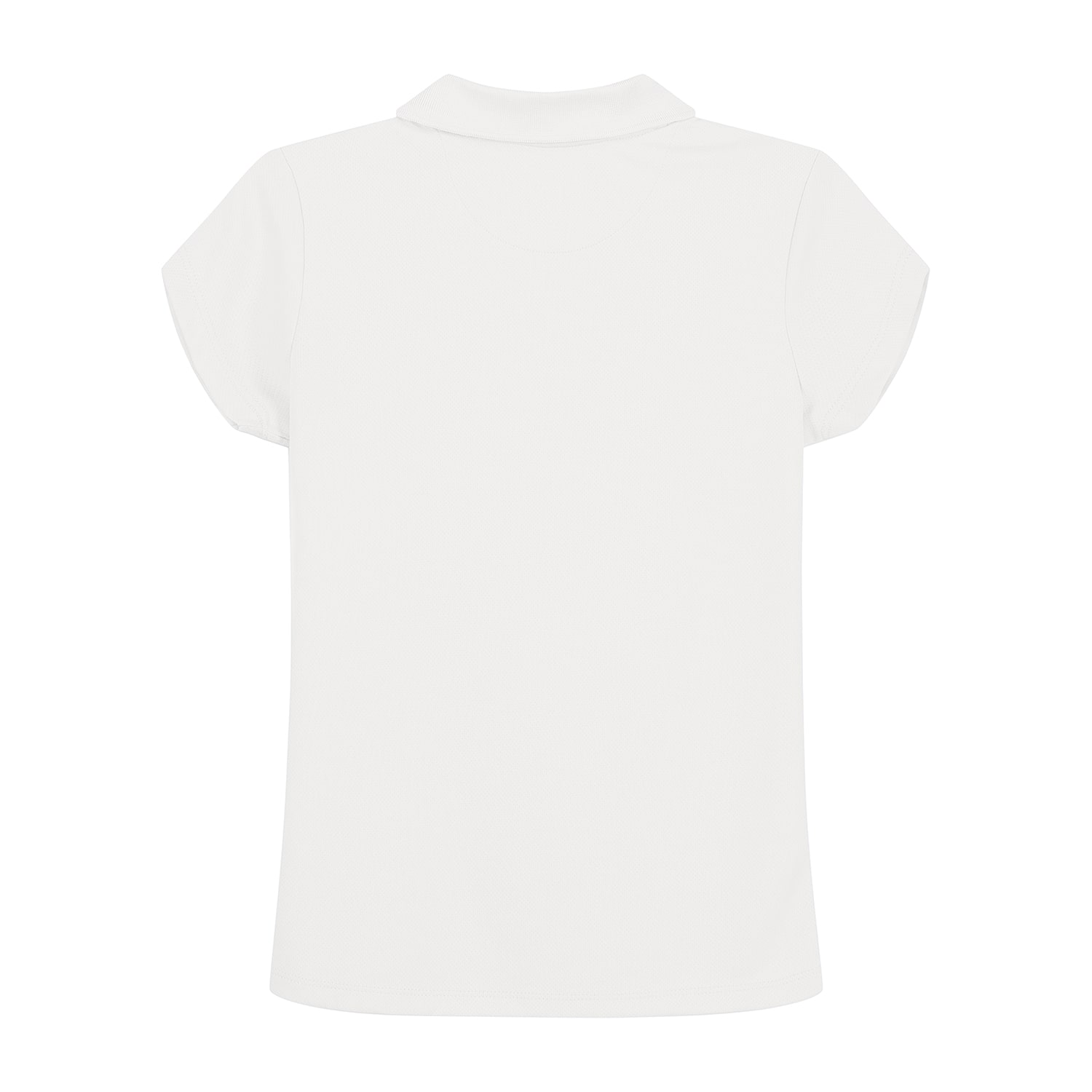 IZOD Performance Mesh Little & Big Kid Girls Short Sleeve Regular Fit Wrinkle Resistant Moisture Wicking Polo Shirt