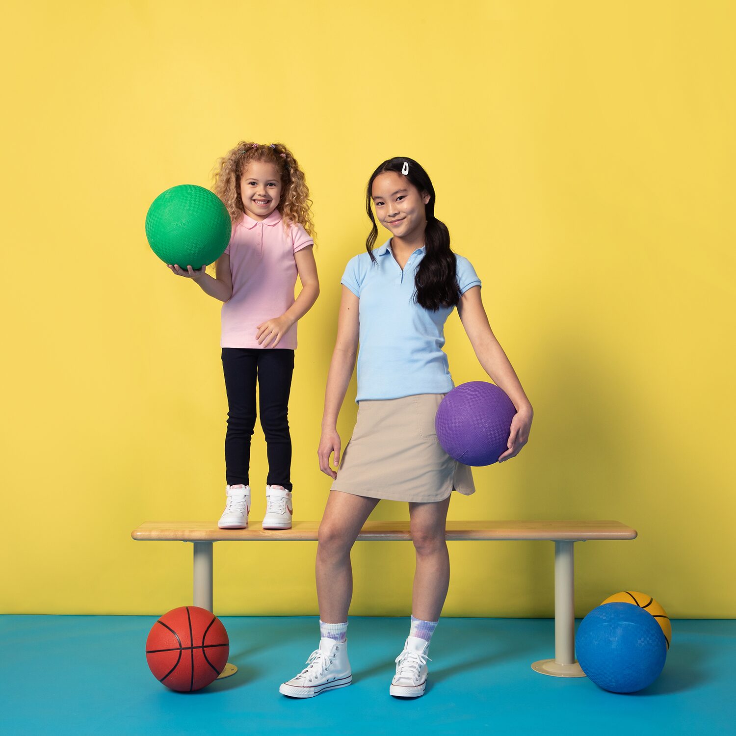 IZOD Performance Skort Little & Big Kid Girls STRETCH FABRIC Scooter Skirt