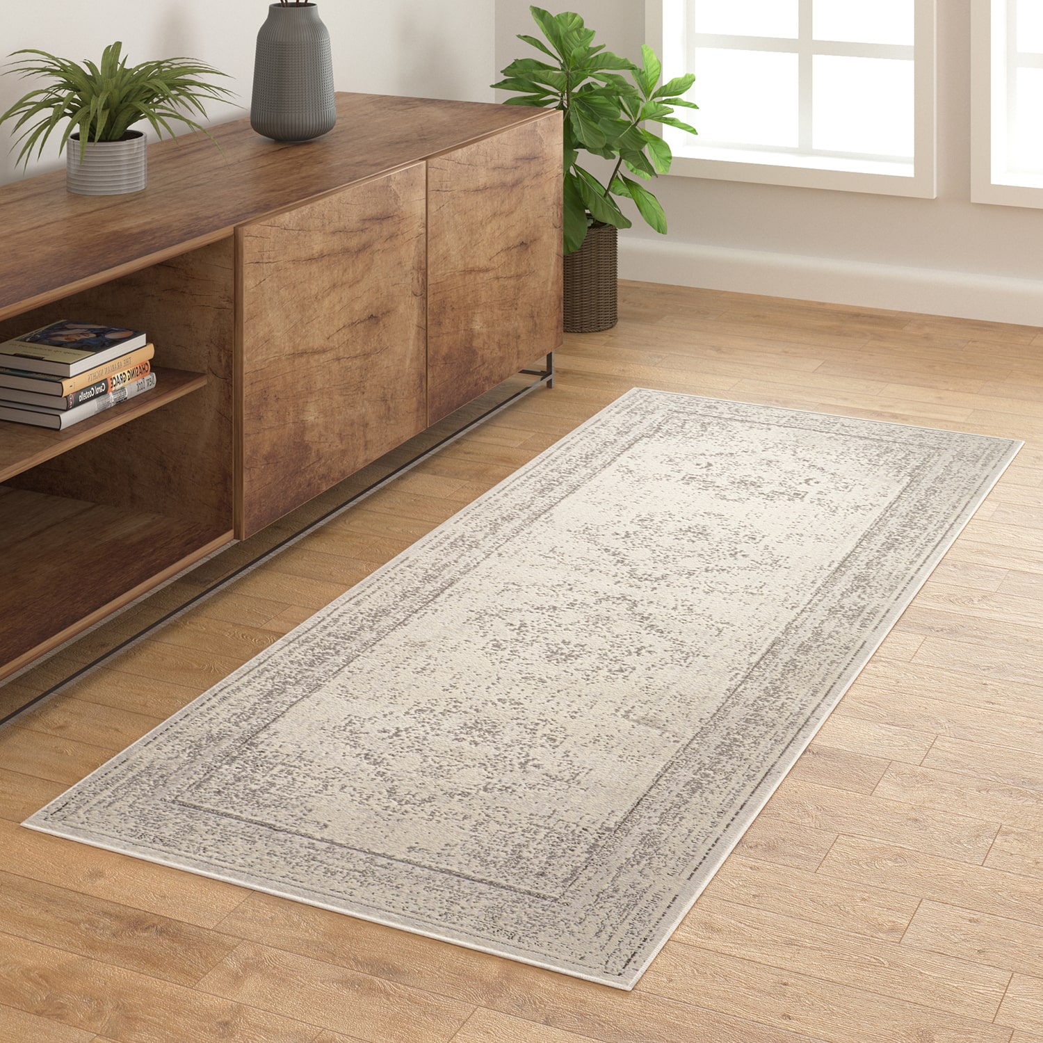 LR Home Axel Medallion Indoor Rectangular Accent Rug