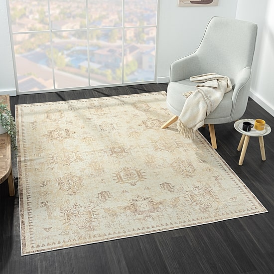 LR Home Aron Abstract Indoor Rectangular Area Rug