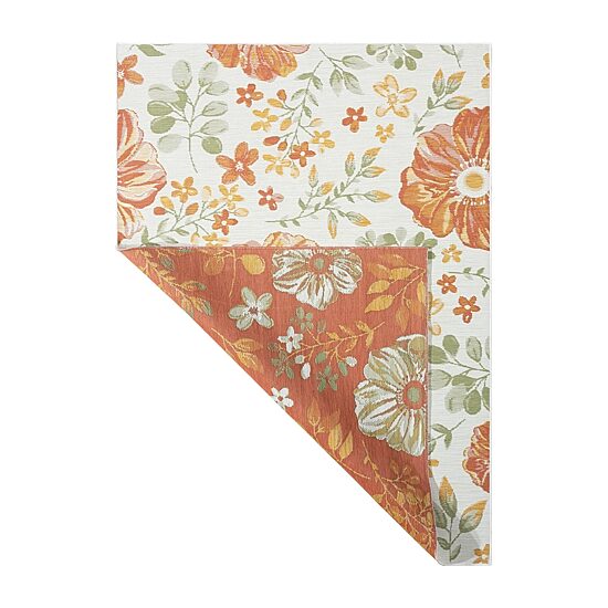 LR Home Bella Floral 24"X96" Indoor Outdoor Rectangular Runner