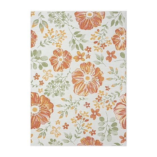 LR Home Bella Floral 24"X96" Indoor Outdoor Rectangular Runner