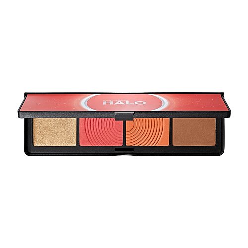 Smashbox Halo Sculpt + Glow Contour, Blush + Highlighter Palette With Vitamin E, One Size, Multiple Colors