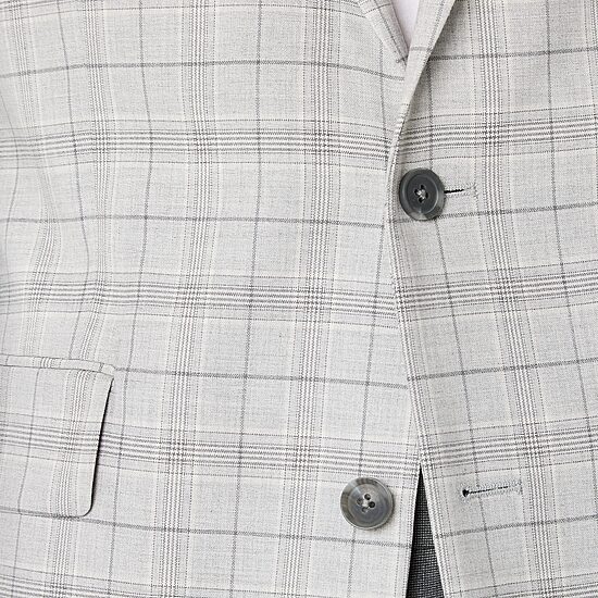 J. Ferrar Mens Plaid Classic Fit Sport Coat