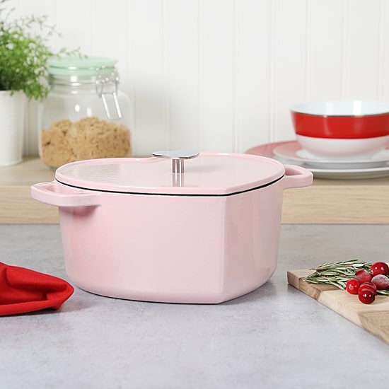 Martha Stewart Cast Iron Heart Dutch Oven