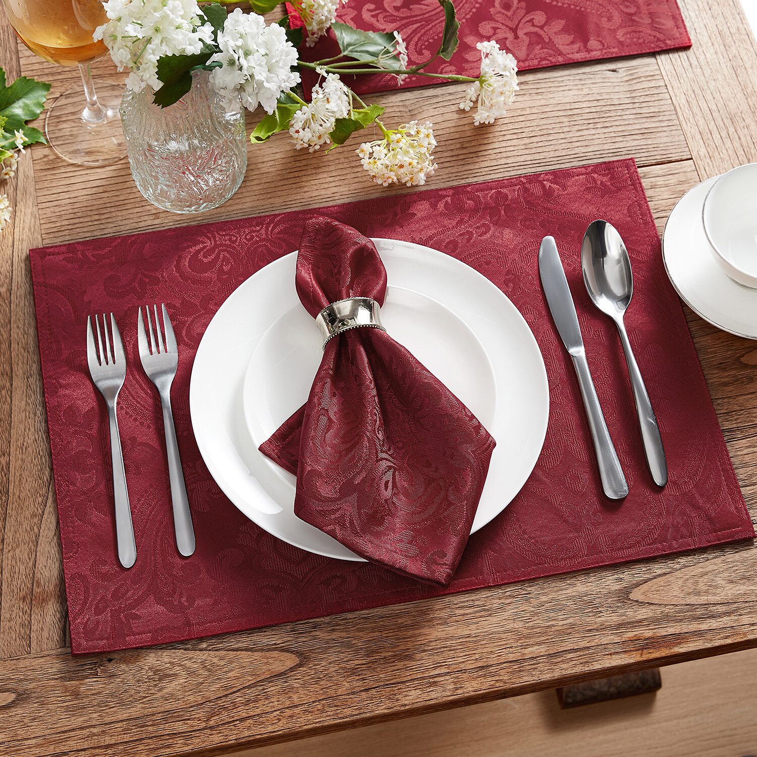 Threadmade Caiden Elegance 4-pc. Placemat