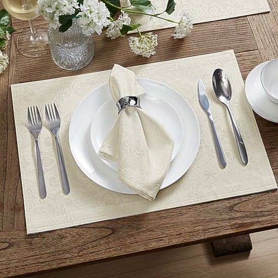 Threadmade Caiden Elegance 4-pc. Placemat