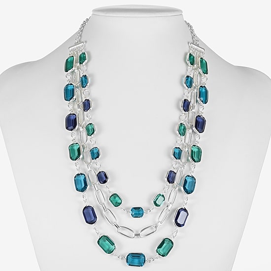 Liz Claiborne Womens 18 Inch Collar Necklace
