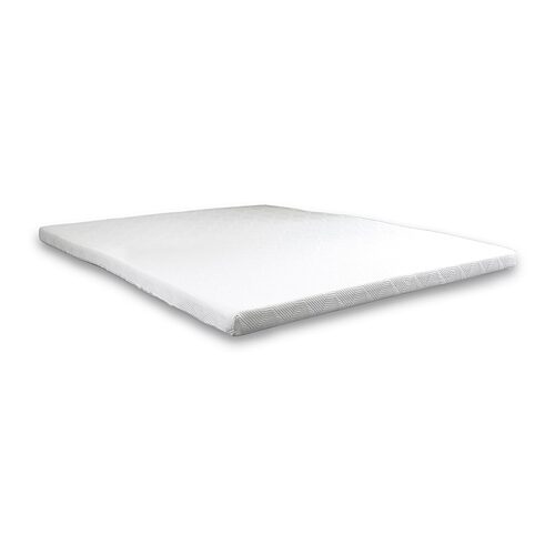 Ella Jayne 3-inch Memory Foam Mattress Topper With Cover, One Size, White