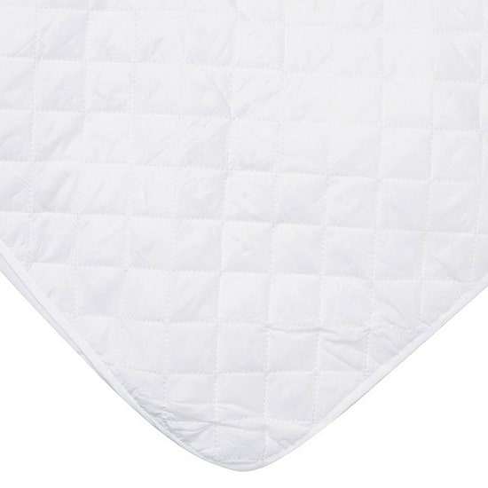 Ella Jayne Quilted Design Allergy-Free Dust Mite Free Mattress Protector Fits 18IN Depth